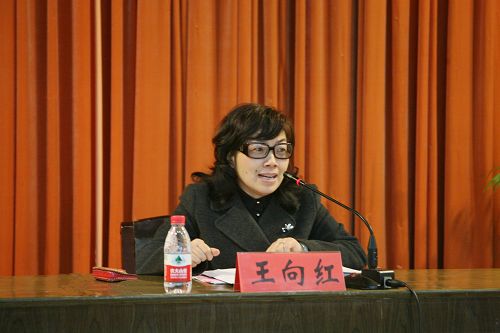 王向红副院长作总结讲话