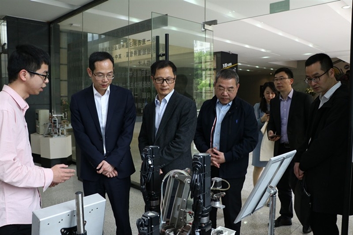 市人民政府副秘书长项光夫莅临我校调研指导工作